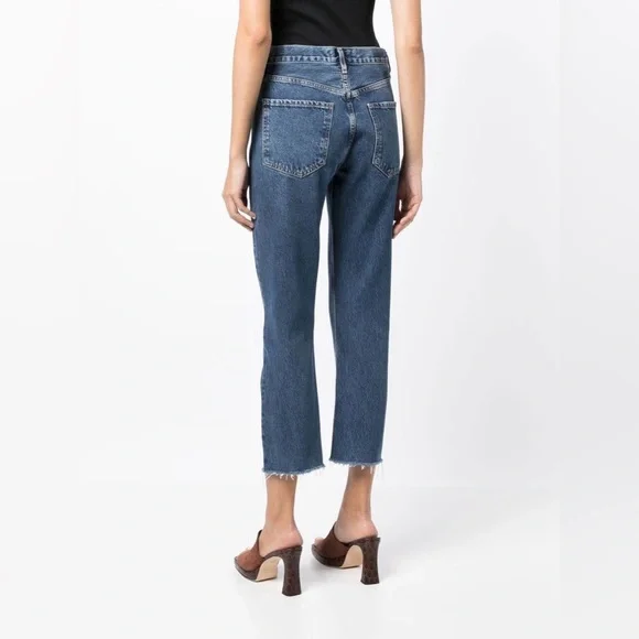 Agolde Riley Crop Jeans - Picture 5 of 7